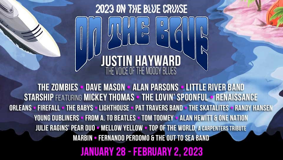 Justin Hayward's On The Blue Cruise announces 2023 lineup Louder