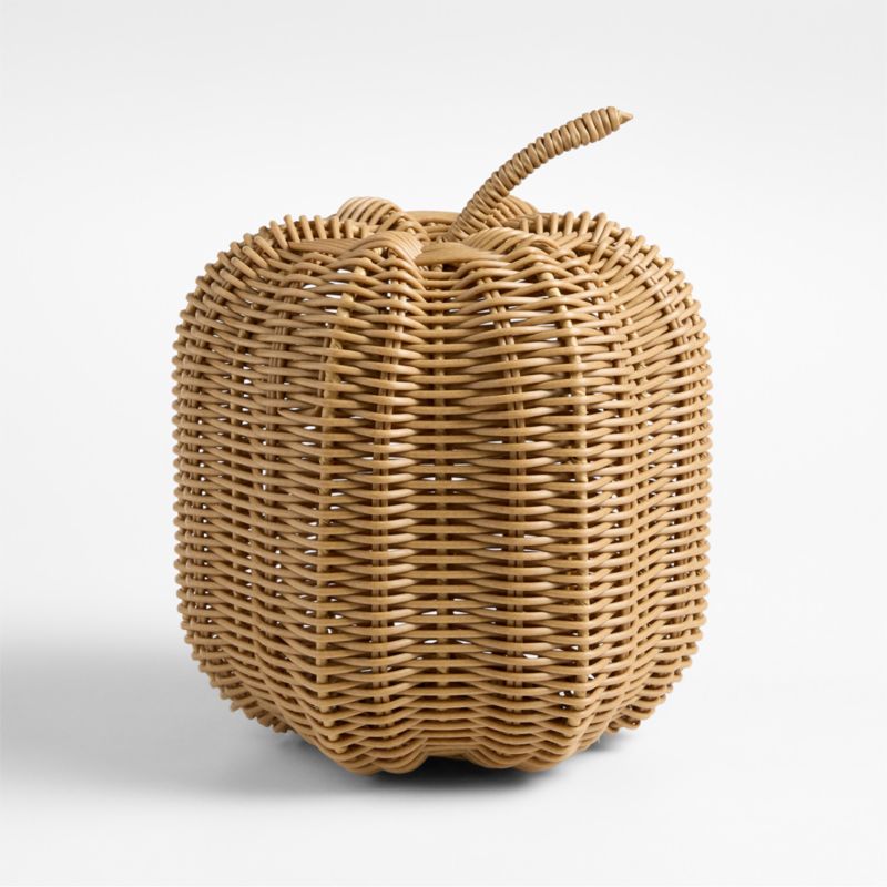 Conway Indoor/outdoor Medium Rattan Pumpkin