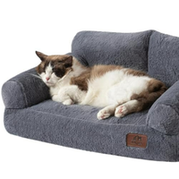 Hollypet Fluffy Plush Pet Couch | 20% off at Amazon