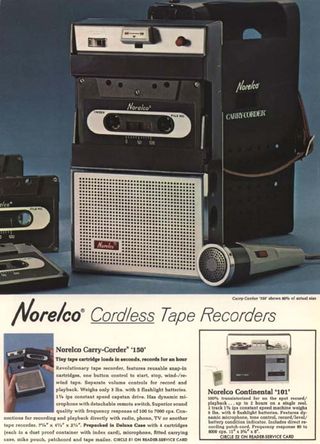 Norelco cassette ad