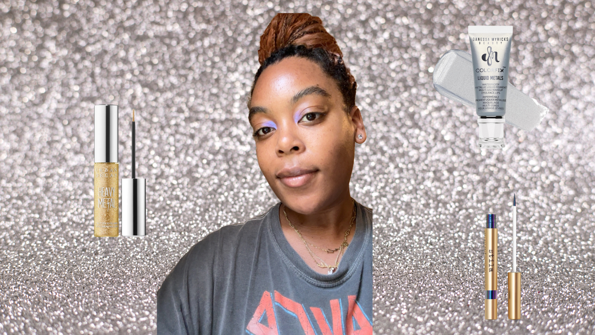 Ariel Baker's favorite festive eyeliners