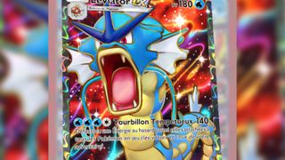 A Gyarados ex card in Pokemon TCG Pocket