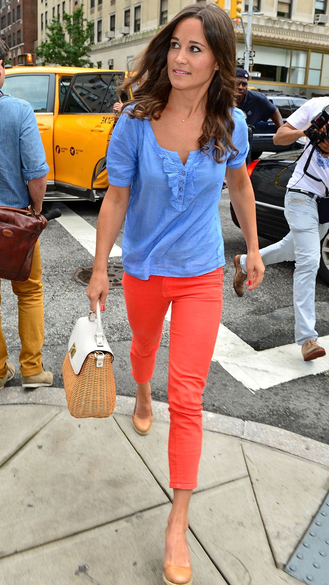 Pippa Middleton vidět na ulicích Manhattanu 5. září 2012 v New Yorku