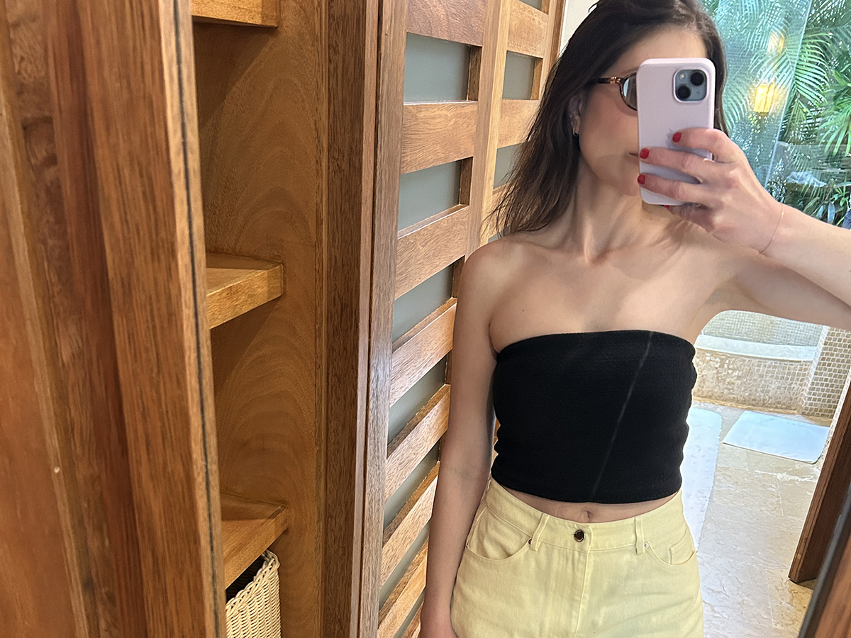 Who What Wear senior fashion editor Allyson Payer.