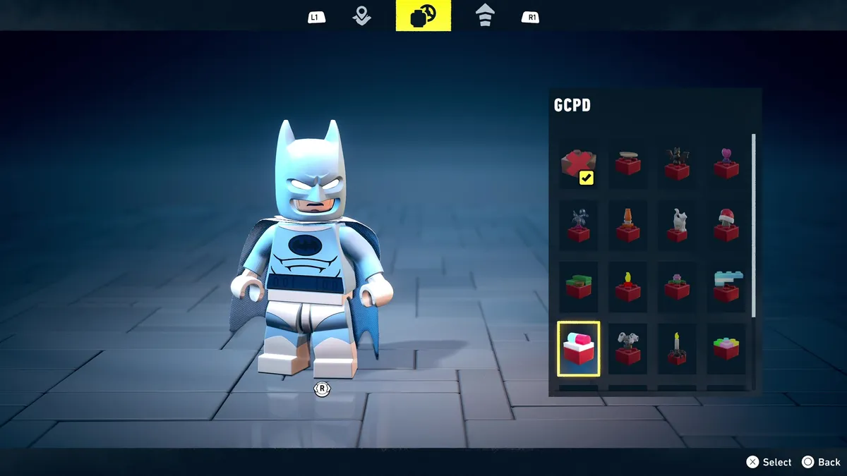  Legacy of the Dark Knight Red Brick outfit