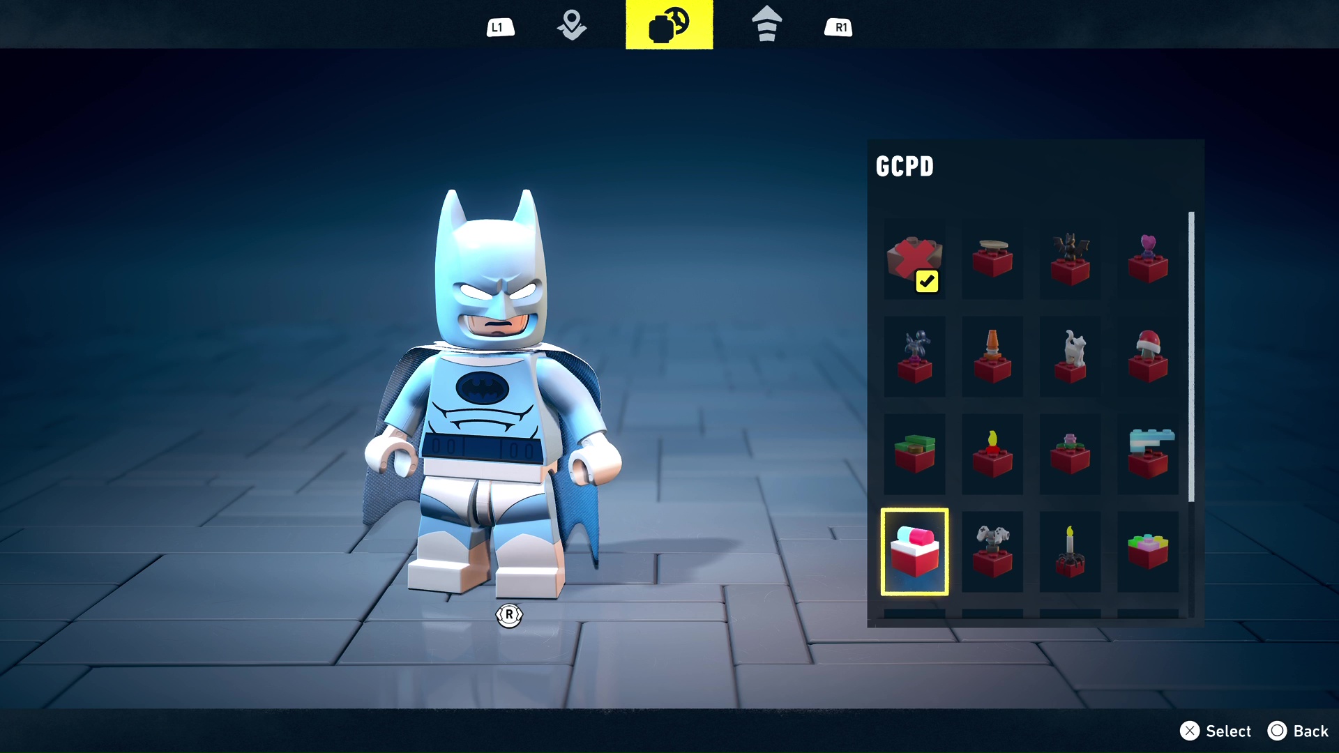 GCPD Red Brick modifier in Lego Batman Legacy of the Dark Knight