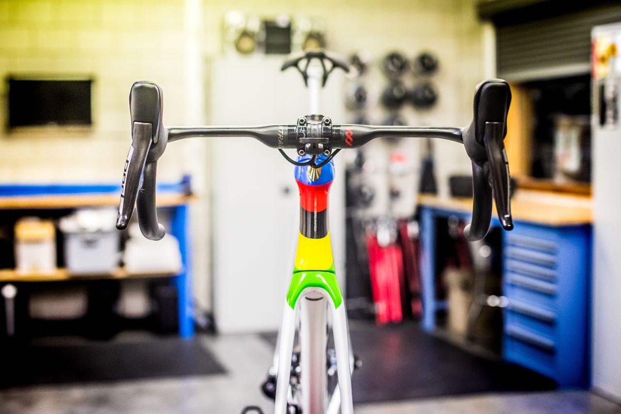 Mads Pedersen's World Champion Trek Madone