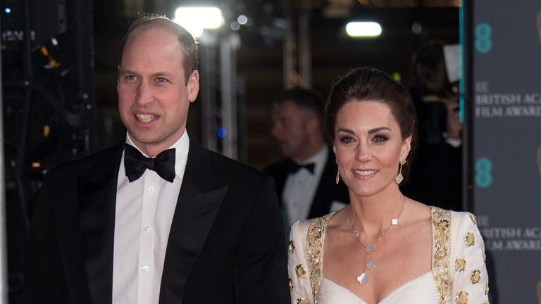 Will Prince William and Kate Middleton attend the BAFTAs?
