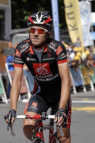 David Arroyo (Caisse d'Epargne) finished 15th, 1'13 down on Valverde.