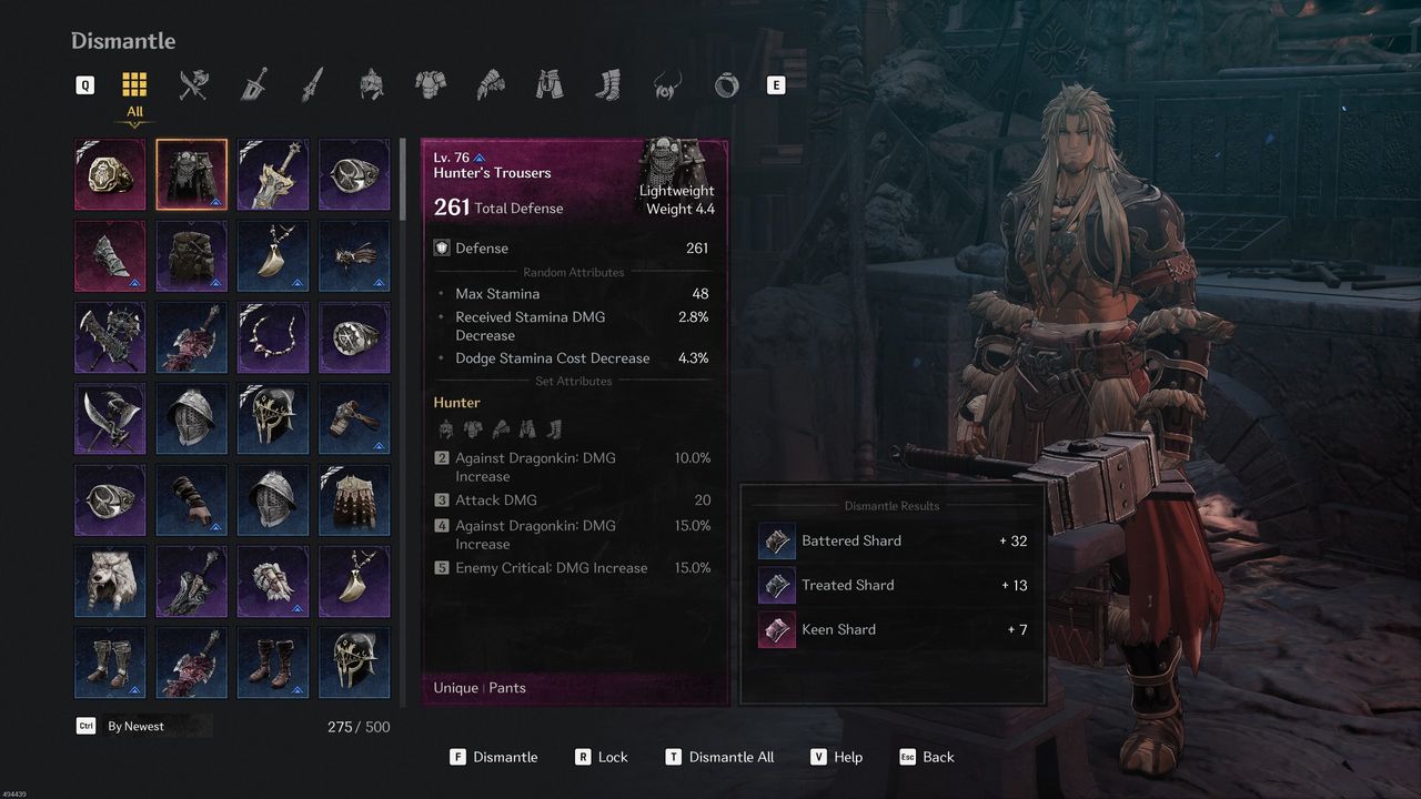 The First Berserker: Khazan blacksmith dismantling