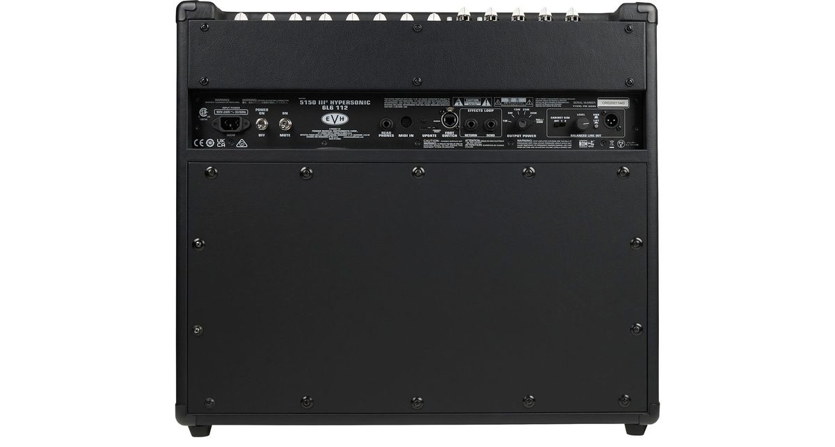 EVH Gear Hypersonic 5150III 6L6: The new all-digital modelling combo offers the same stylings and super-hot tone as its all-tube predecessor but is 16kg lighter