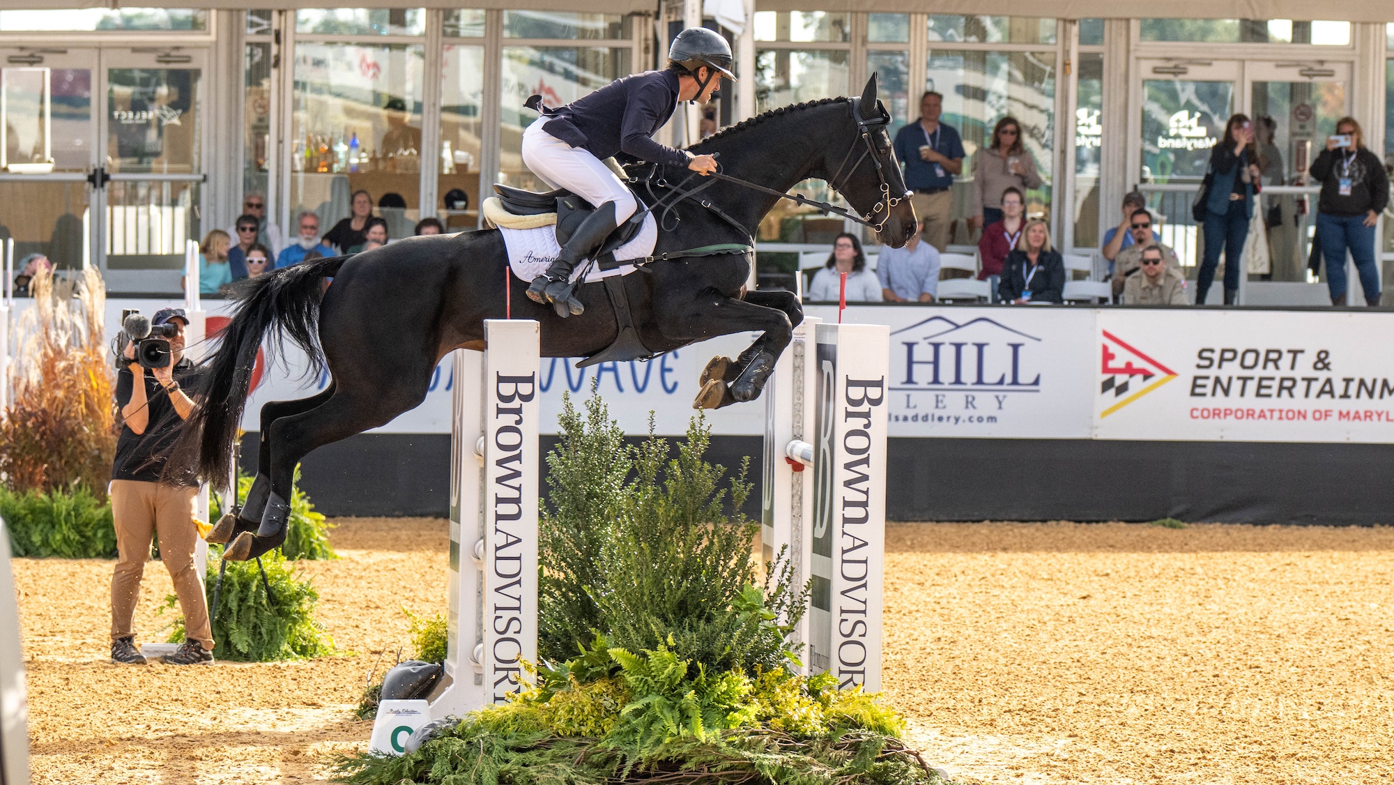Felix Vogg and Cartania win Maryland five-star 2025