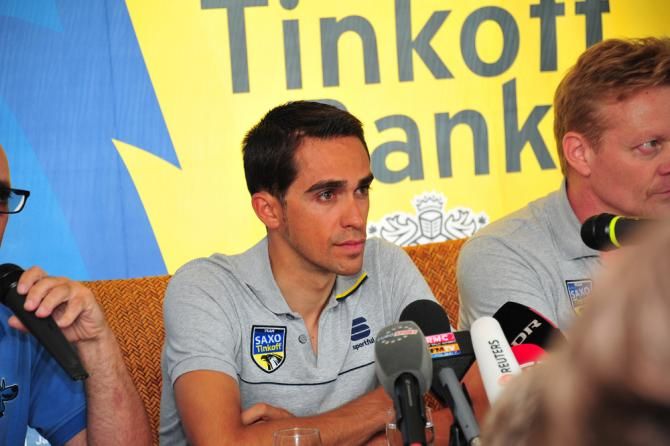 Alberto Contador (Team Saxo-Tinkoff) is looking for his third Tour de France