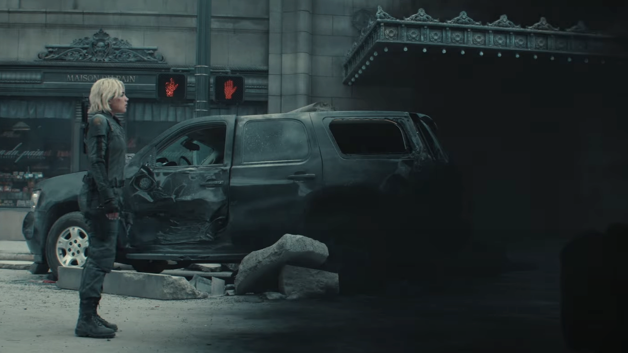 Florence Pugh going into The Void in Thunderbolts*