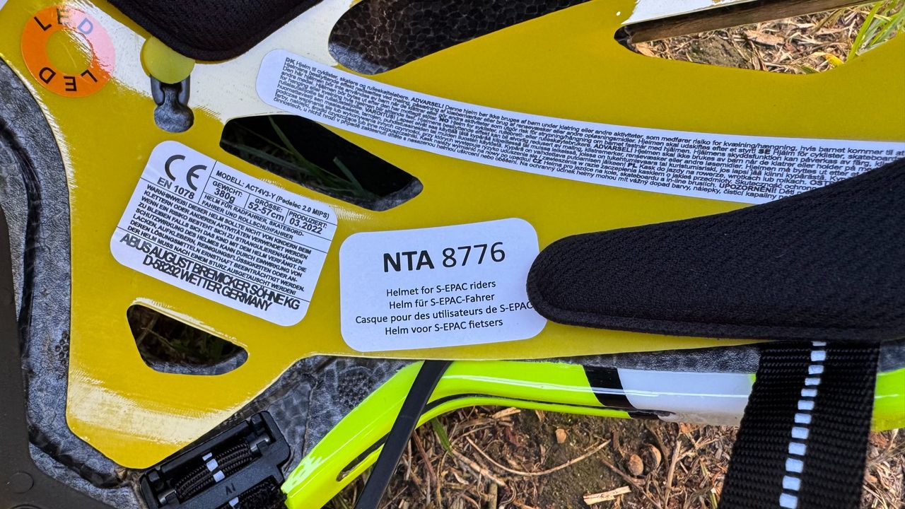 The Abus Pedelec 2.0 MIPS comes with NTA 8776 certification