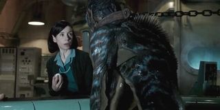 The Shape of Water Sally Hawkins meets the creature