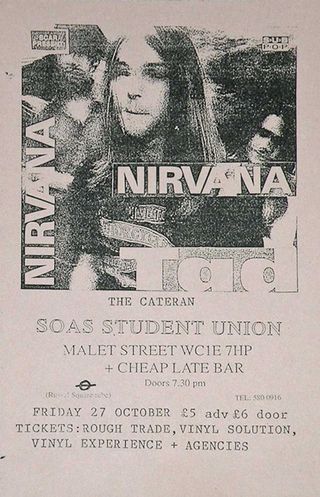 Tad/Nirvana SOAS poster
