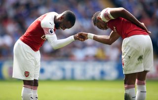 The partnership between Alexandre Lacazette and Pierre-Emerick Aubameyang has been a bright spot in a disappointing season for Arsenal