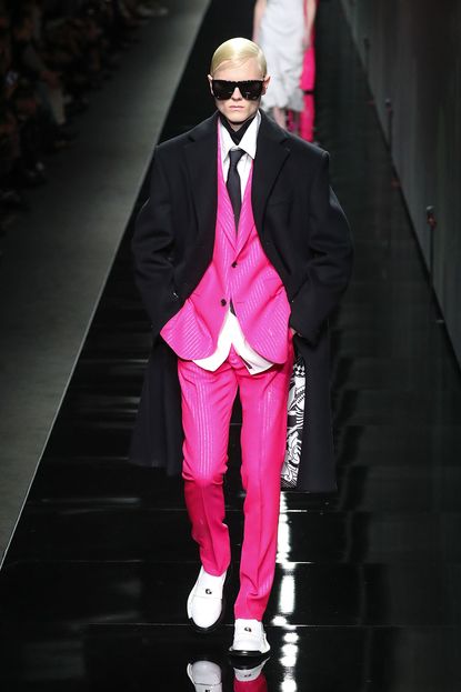 Donatella Versace introduces genderless fashion (but still with plenty ...