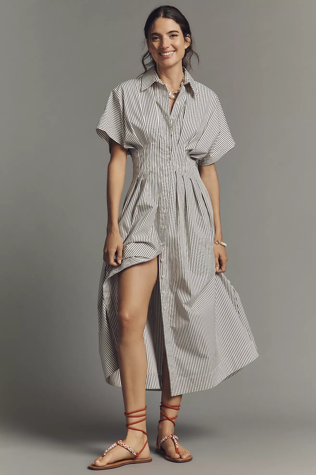 The Tobie Shirt Dress by Exquise