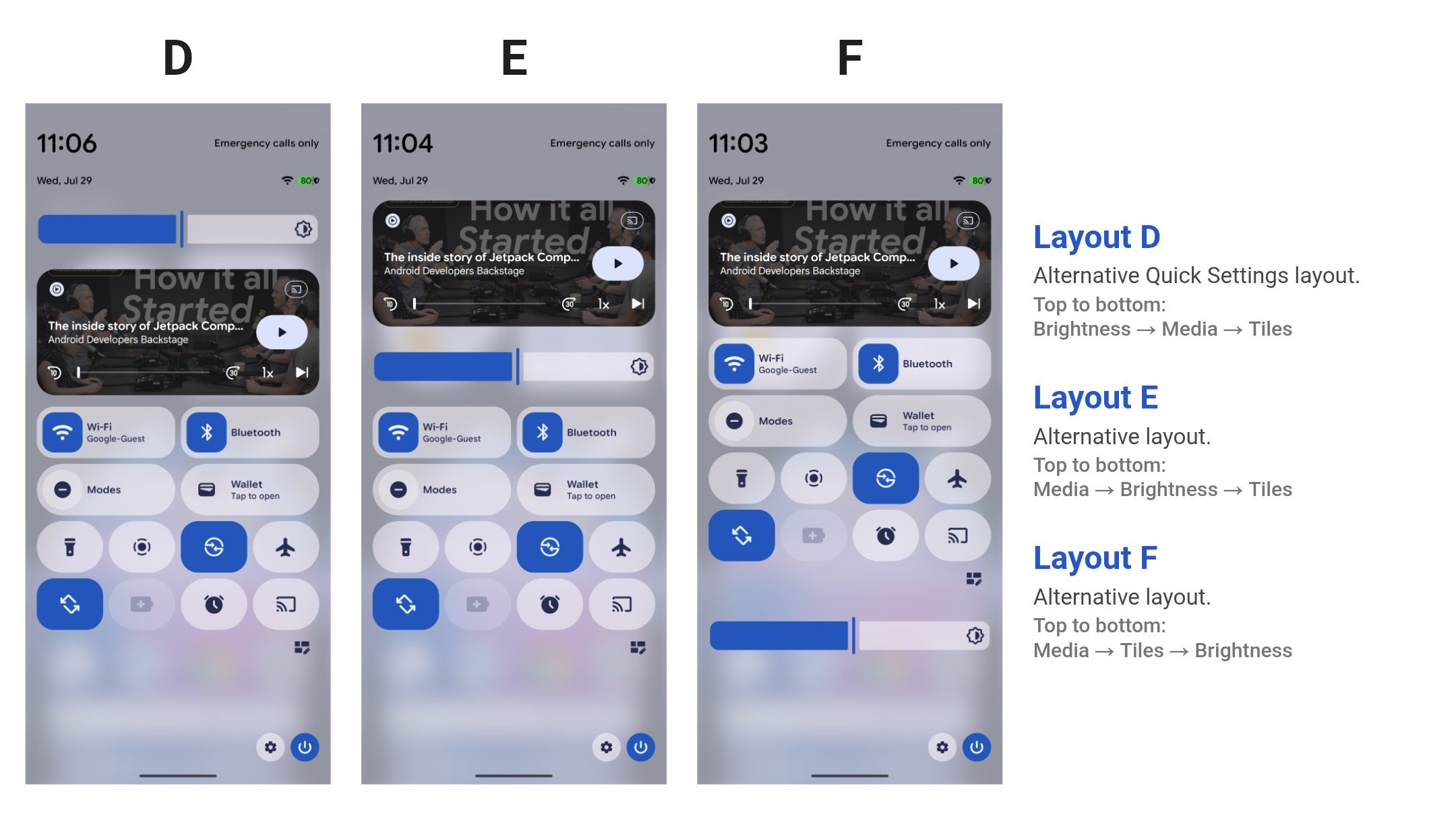 Android 17 QPR2 Beta 3 introduces several Quick Settings layout options for users, which lets them rearrange how buttons are displayed.