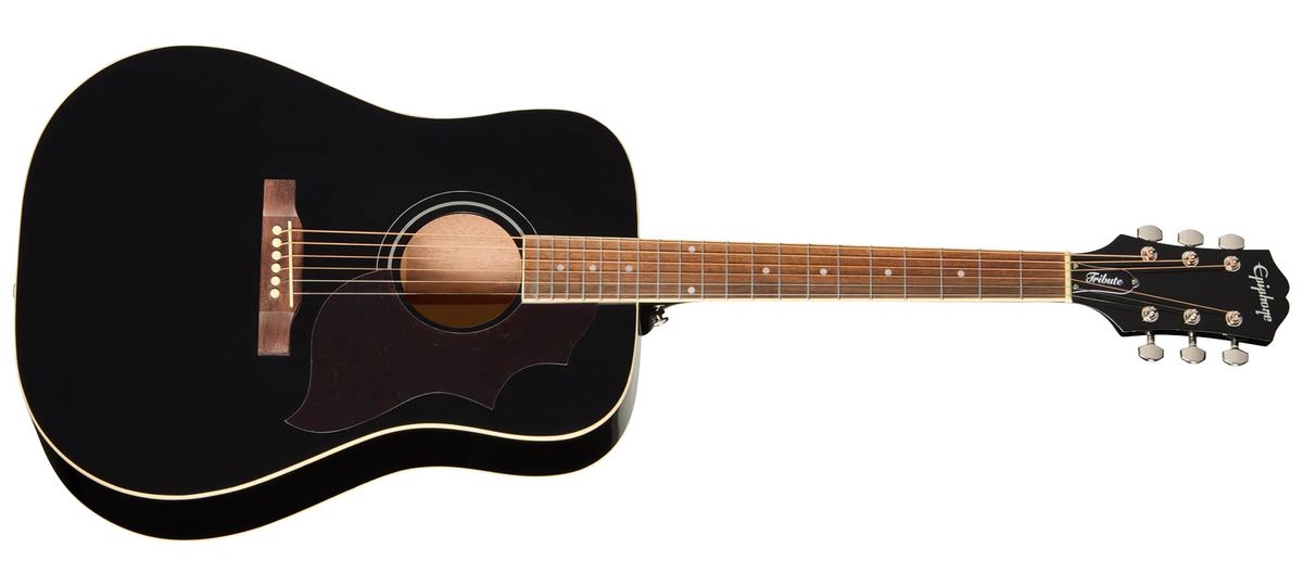 Epiphone Hummingbird Tribute in Ebony