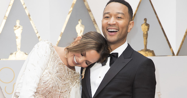 Chrissy Teigen and John Legend