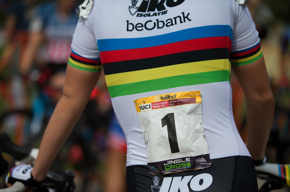 Sanne Cant (Beobank-Corendon) also had the number one dossard