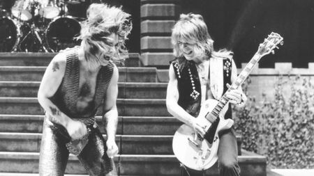 Ozzy Osbourne and Randy Rhoads 