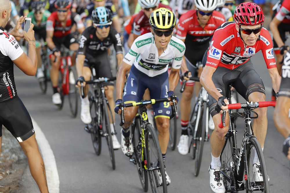 Vuelta a Espana: Chaves rides into podium spot on Ermita Santa Lucía ...