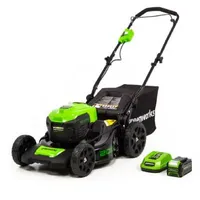 Greenworks 40V 20-inch Brushless Walk-Behind Push Lawn Mower: $399, $274 at Walmart