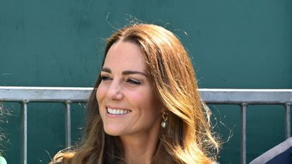 Kate Middleton was spotted with a rarely-seen accessory at Wimbledon this morning