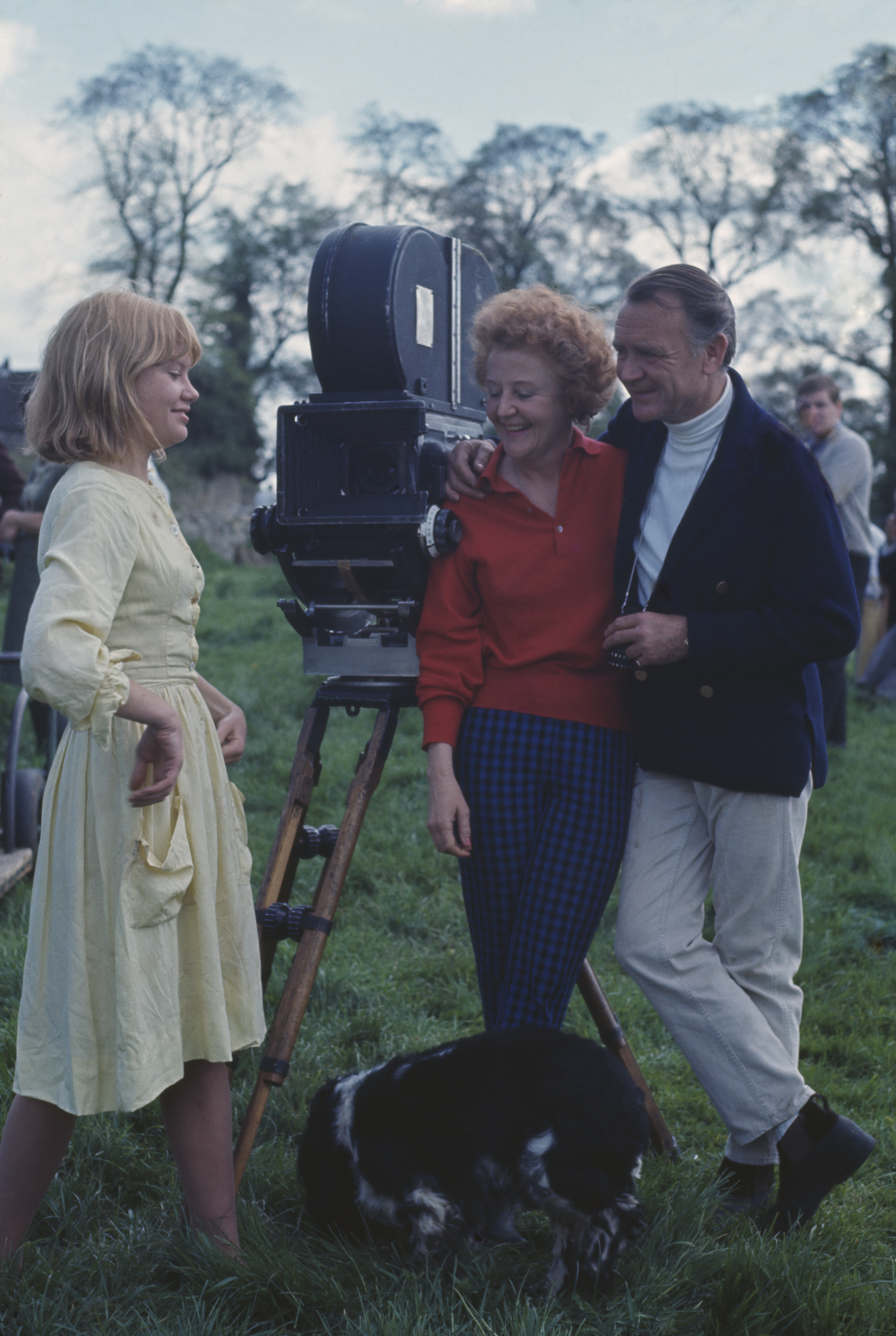 John Mills and family
