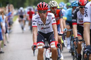 A lean looking Alberto Contador (Trek-Segafredo)