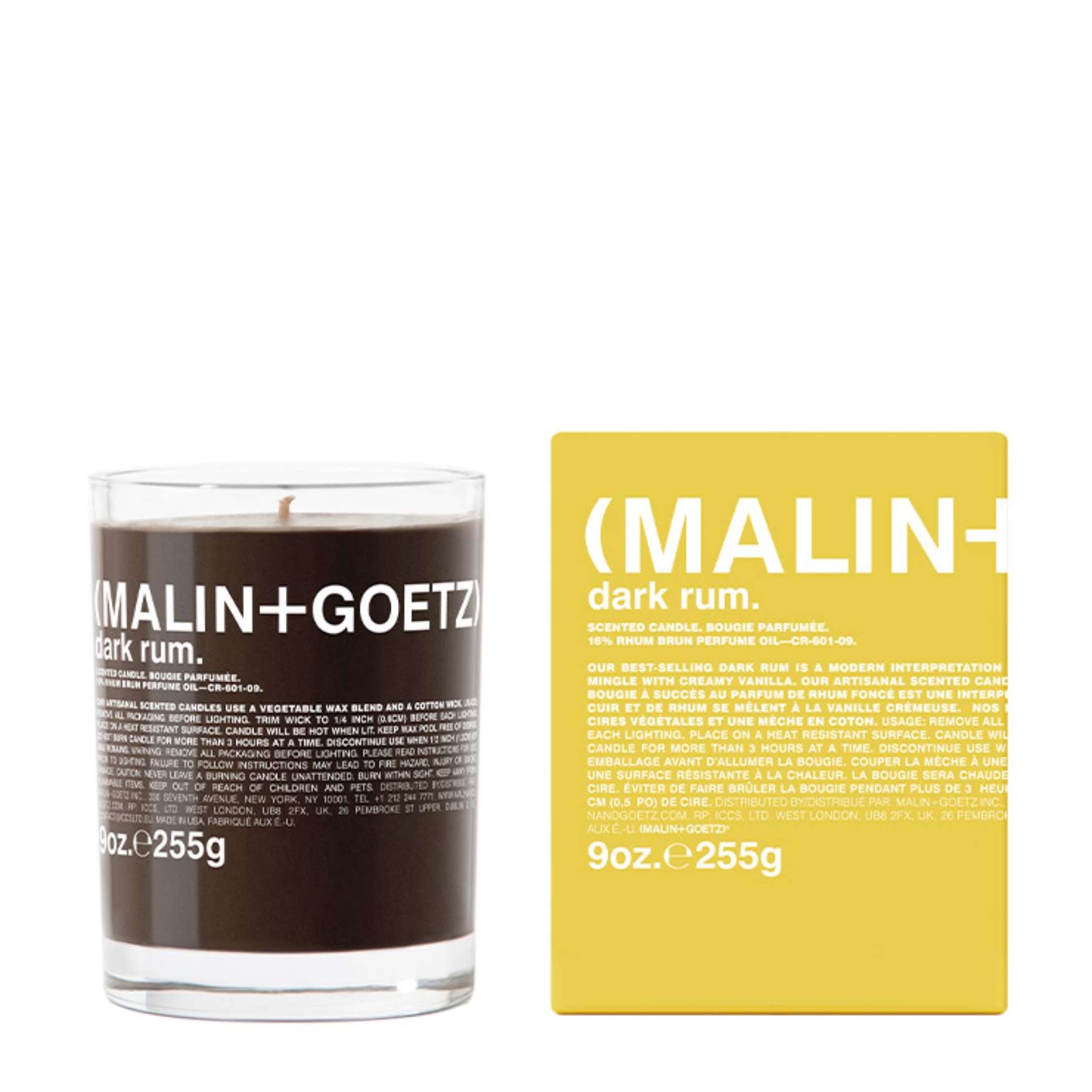 Malin + Goetz Dark Rum Candle 260g / 9 Oz