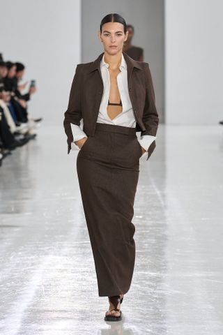 spring summer 2025 runway expensive color trends