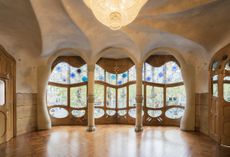 Casa Batlló interiors by antoni gaudi