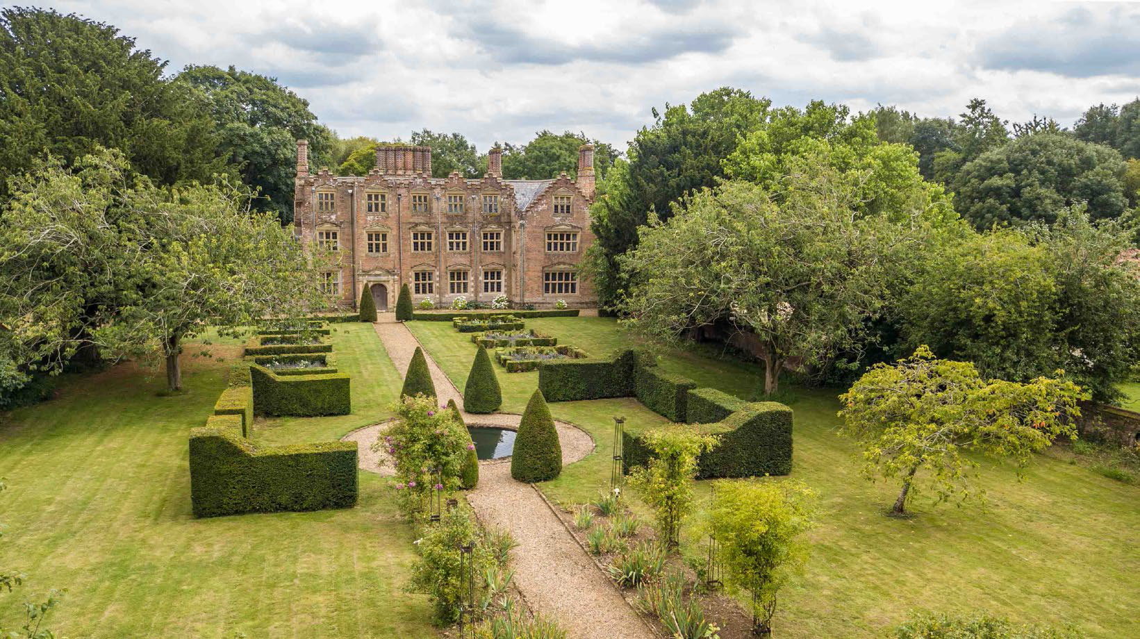 Wilby Hall is for sale via Savills.