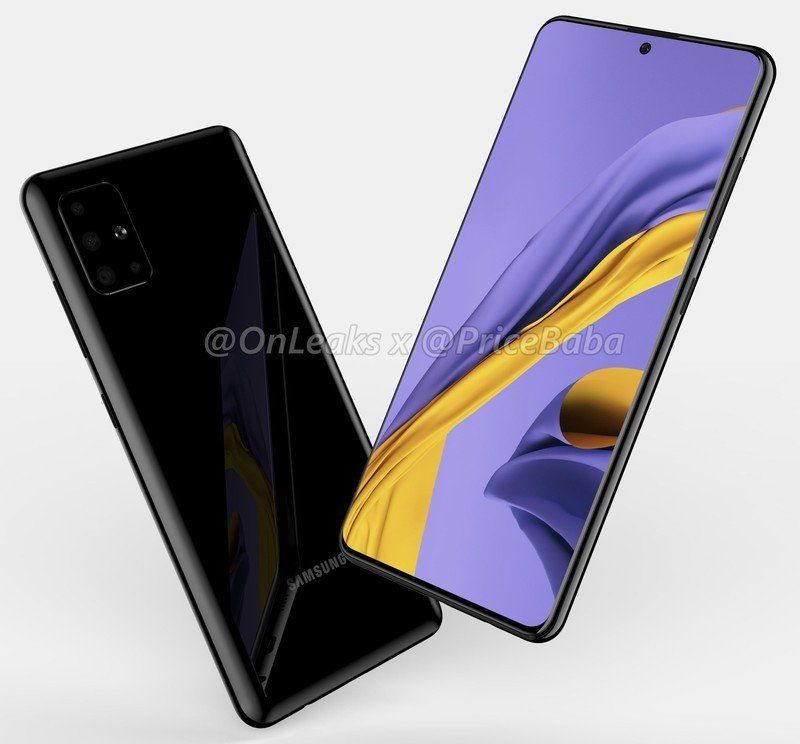 Galaxy A51 Render