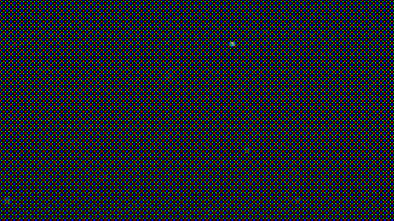 An extreme close up of the OnePlus 12's panel at a brightness under 10%.