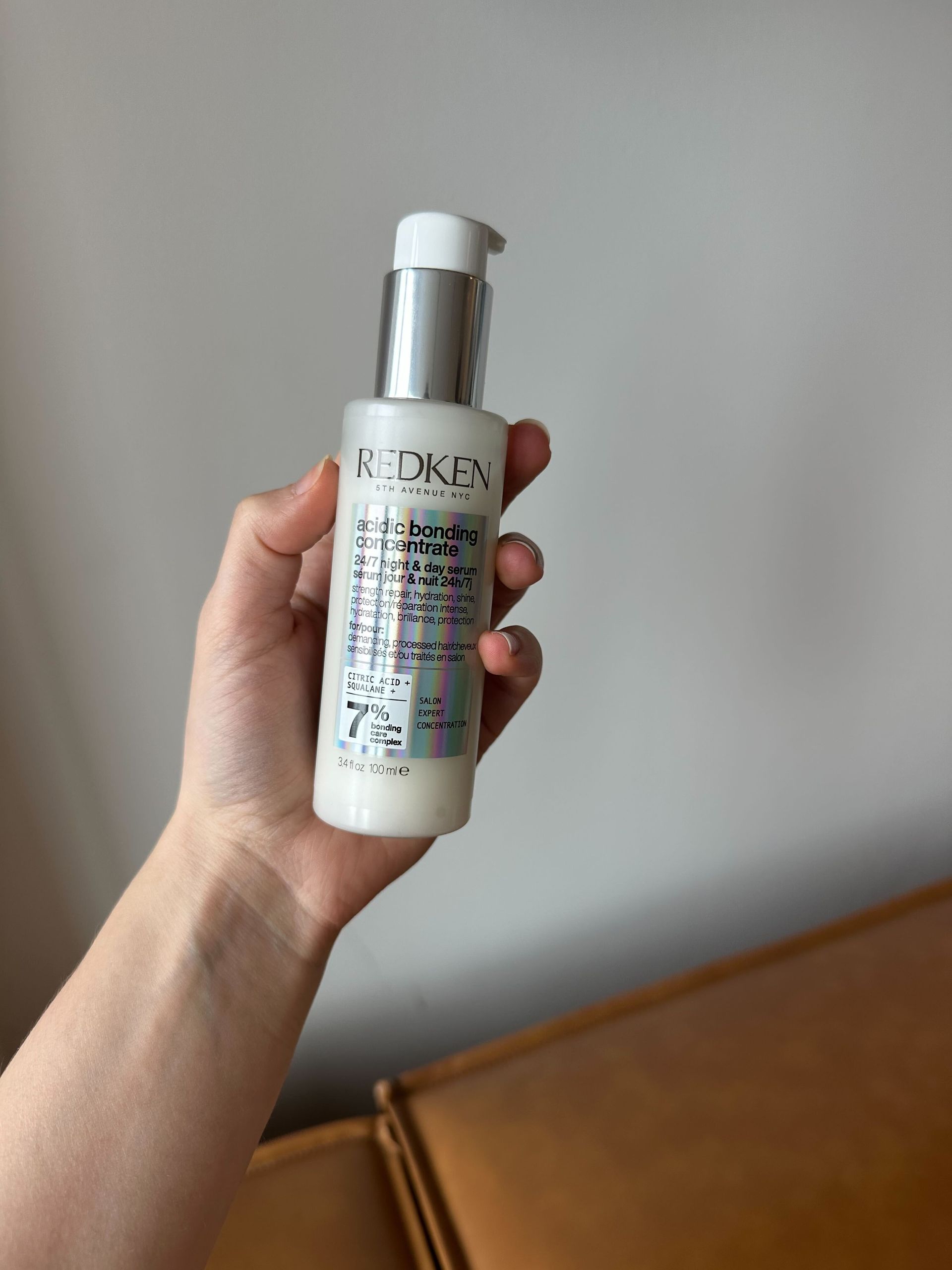 Jamie Schneider testing the best overnight hair treatments