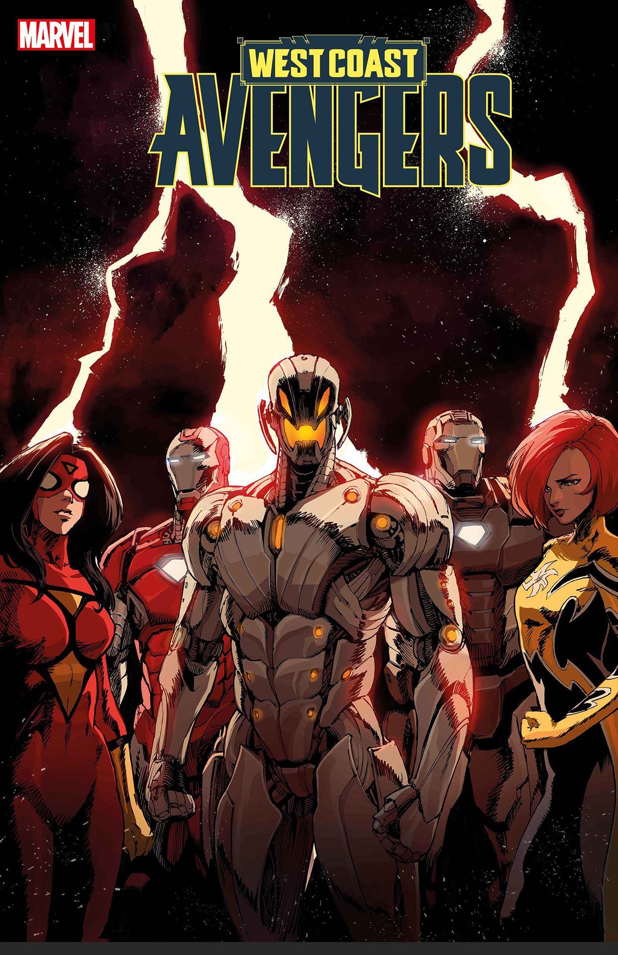 West Coast Avengers #1 variant cover by Danny Kim