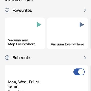 Image of using Roomba app