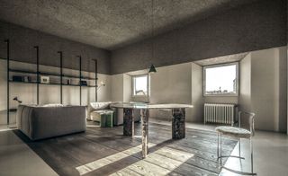 Antonino Cardillo's House showing grey interior
