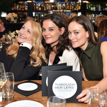 Patricia Clarkson, Katie Holmes and Olivia Wilde at Through Her Lens, Tribeca Film Festival