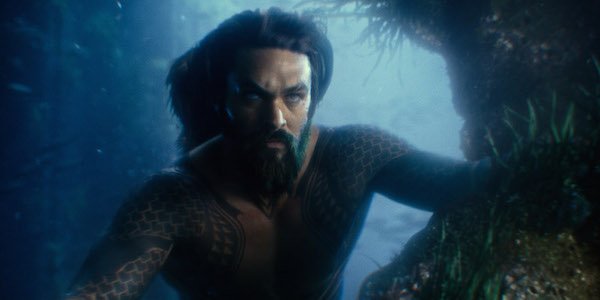 Jason Momoa as Aquaman in Justice League