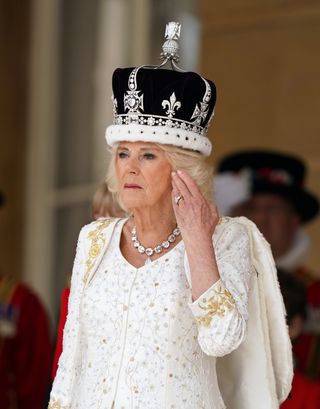 Queen Consort Camilla at the Coronation