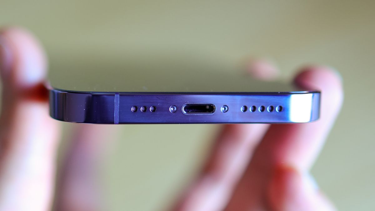 A photo of the iPhone 14 Pro