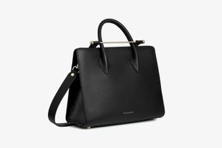 The Strathberry Midi Tote - Black