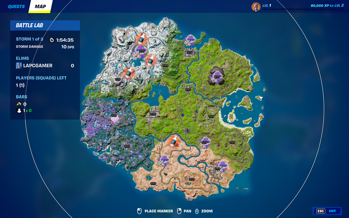 fortnite map capsule corp